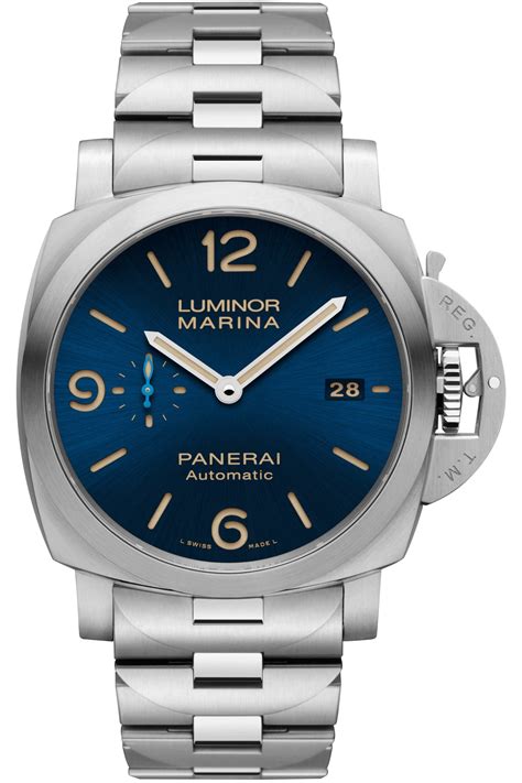 panerai luminor bracelets|panerai luminor marina 44mm price.